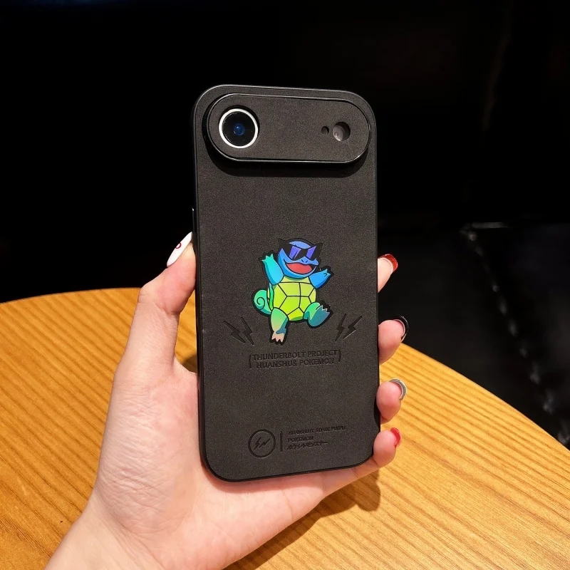 الفاخرة تنقش الجلود P-Pokemon السنجاب الليزر قضية الهاتف آيفون 11 12 13 14 15 16 17 برو ماكس زائد للصدمات الغطاء الخلفي ﻿ ﻿