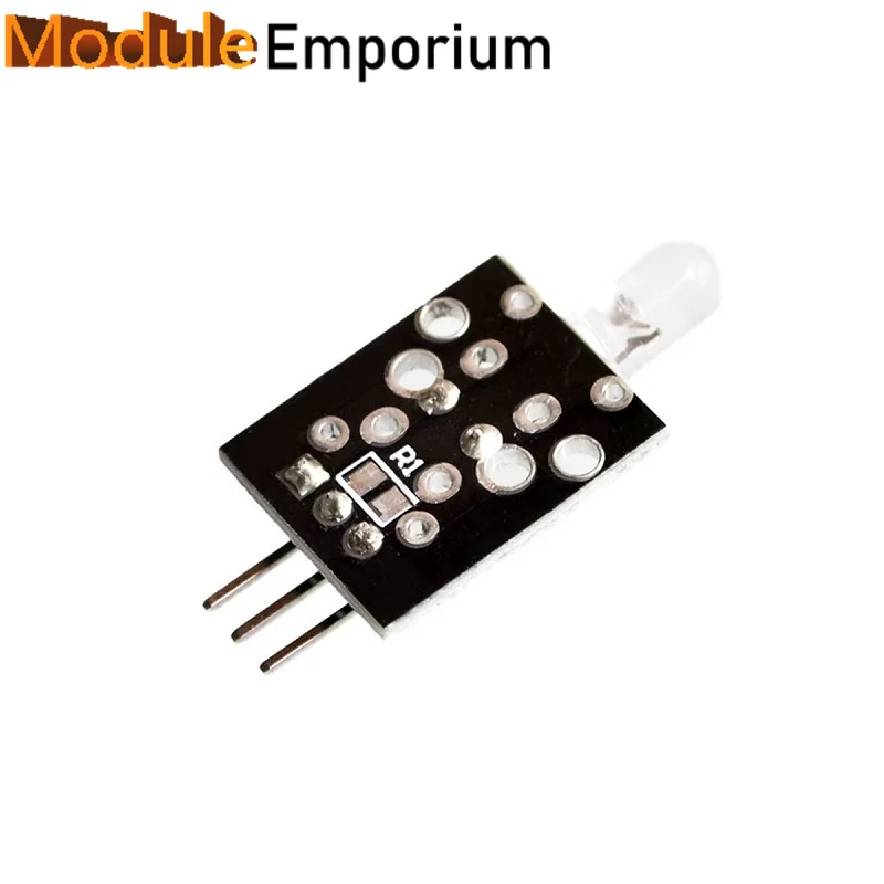 10PCS KY-005 3pin Remote Control Infrared Emission Sensor Module For Arduino Sensor KIT Starter DIY IR Transmitter Tube Module