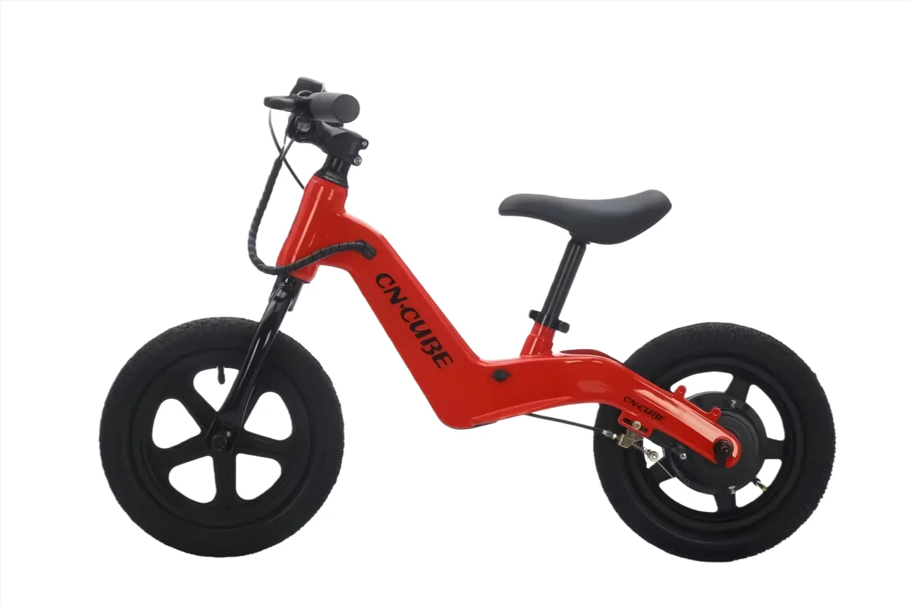 Kids Electric Balance Bike 12 Inch 14 Inch Two Wheel Ride On Car With 24V Battery For Baby Toddler Outdoor Play