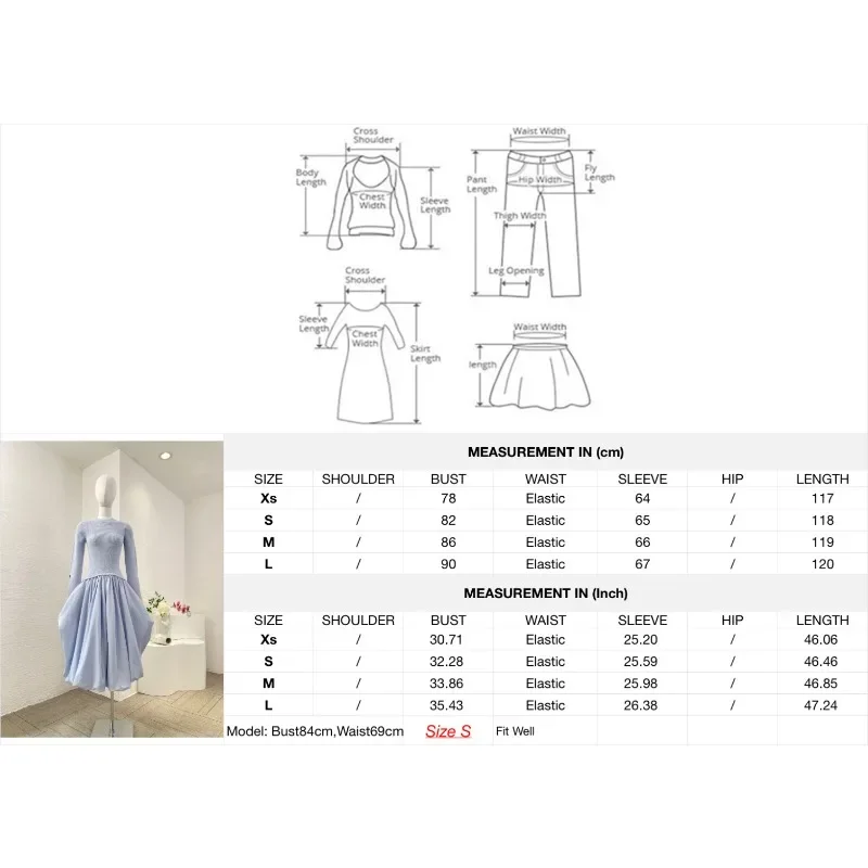 2025 novidades vestidos midi cortados de manga comprida roxo amarelo céu/azul escuro de alta qualidade