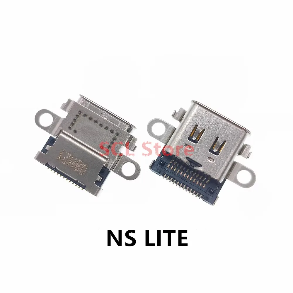 (1-5piece) Console Power Connector Type-C Charger Charging Port Socket Jack dock For Nintendo NS Switch OLED lite