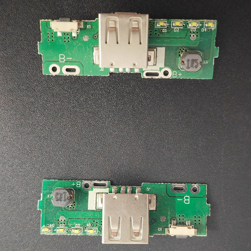 1Pc Micro/USB Output Power Bank Circuit Board 3.7V To 5V 1A Step Up Boost Power Module For Mobile Power Bank