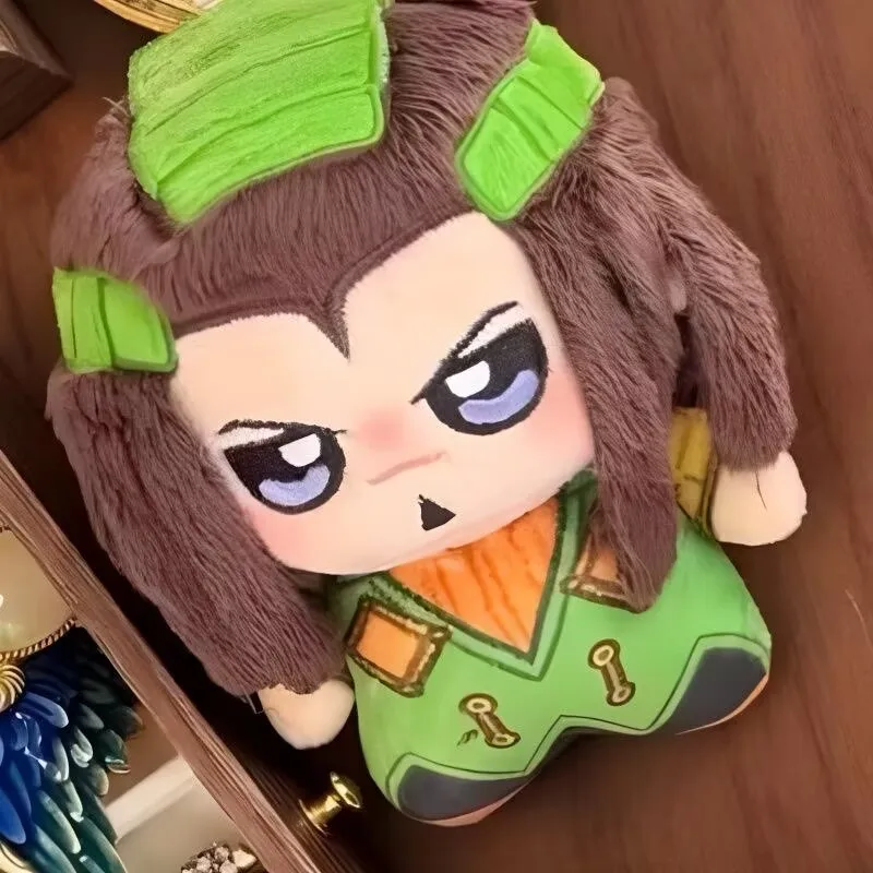 10cm Ermes Costello Plush Doll Pendant Collect JoJos Bizarre Ermes Stuffed Toy Fan Birthday Gifts  Peripherals Toy