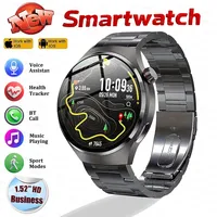 Relojes pro 2025 Nuevo reloj inteligente para hombres Pantalla de alta definición Rastreador de salud Bluetooth Llamada Asistente de voz Relojes inteligentes deportivos