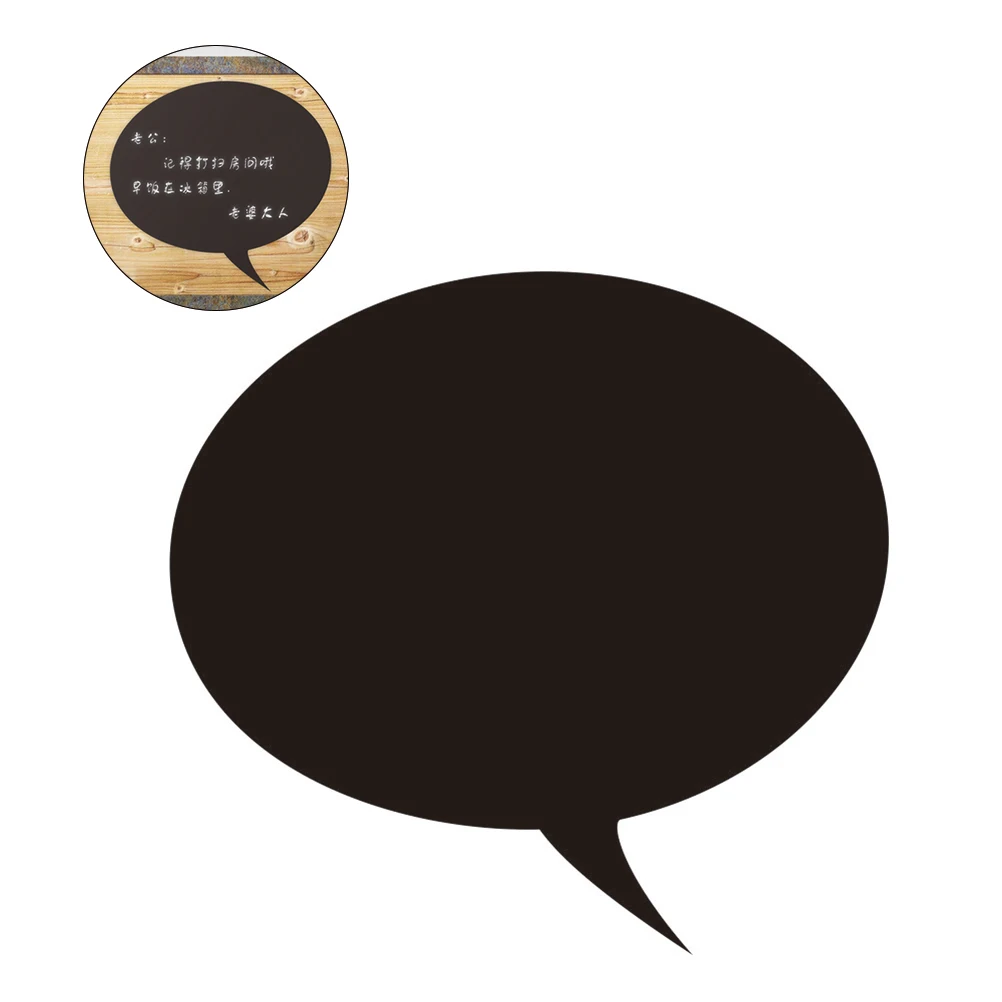 

Round Stickers Easy Apply Remove Reuse Clean PP PVC Material Chalkboard Labels Decals Wall Home Decor