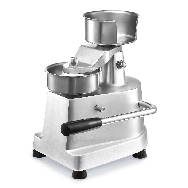 Commercial 130mm/5 Heavy Duty Burger Cake Maker Food Grade Stainless Steel Bowl Burger Cake Press Snack Machine Model