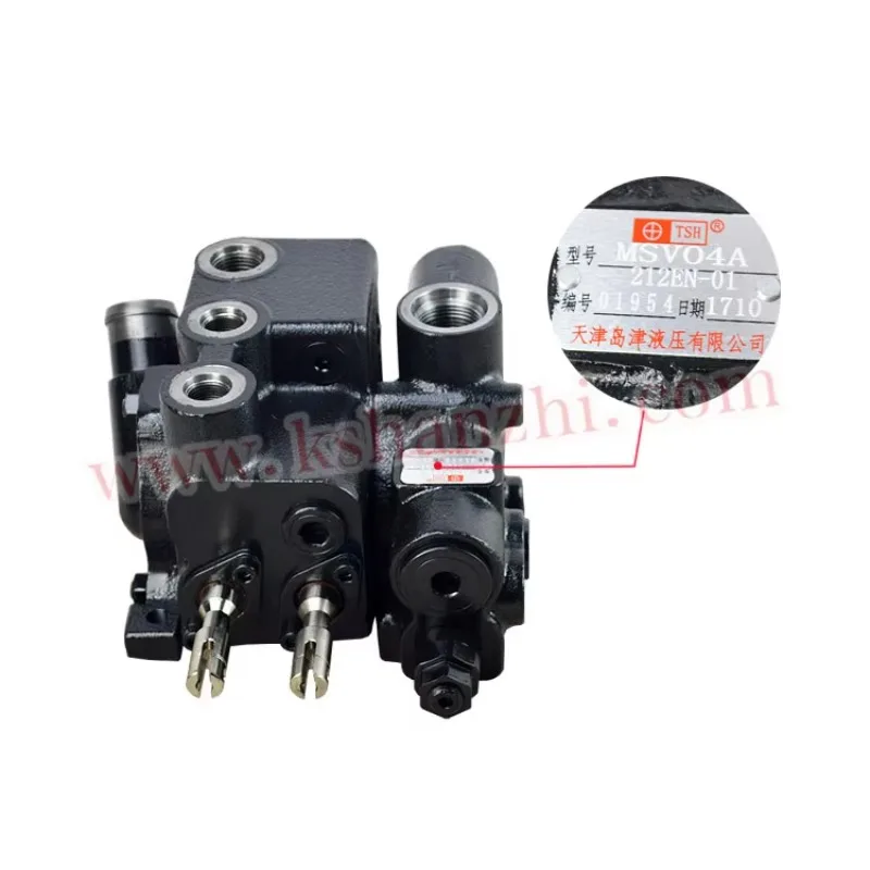 Shimadzu جودة عالية التحكم الهيدروليكي اثنين صمام متعدد الاتجاهات 22N57-30221 لقطع غيار الرافعة الشوكية TCM T3Z / C3