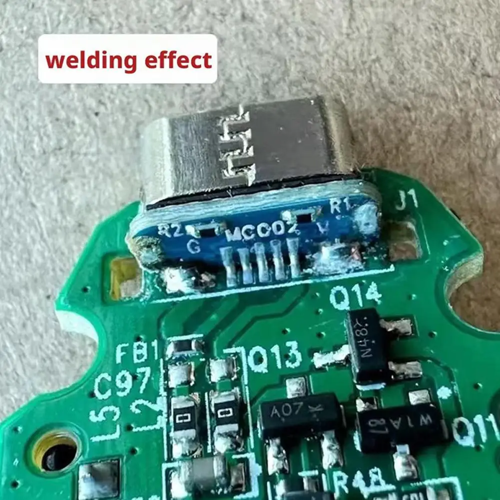 ملحقات تعديل ذاتية الصنع لترقية منفذ الشحن للمنتج الإلكتروني القديم MC002 FMC002 MicroUSB إلى محول Type-C