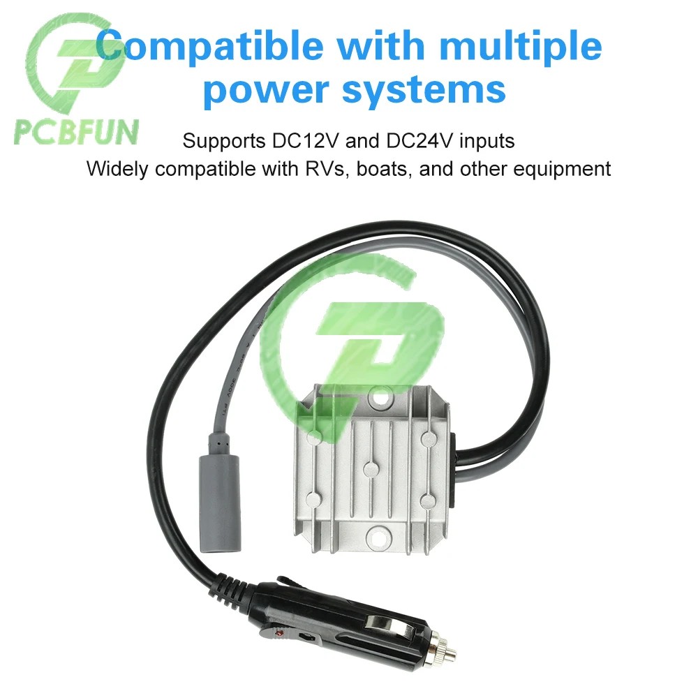 Convertitore mini boost DC DC12V/24V a 30V/3.5A con adattatore presa convertitore step up per Starlink Mini Power