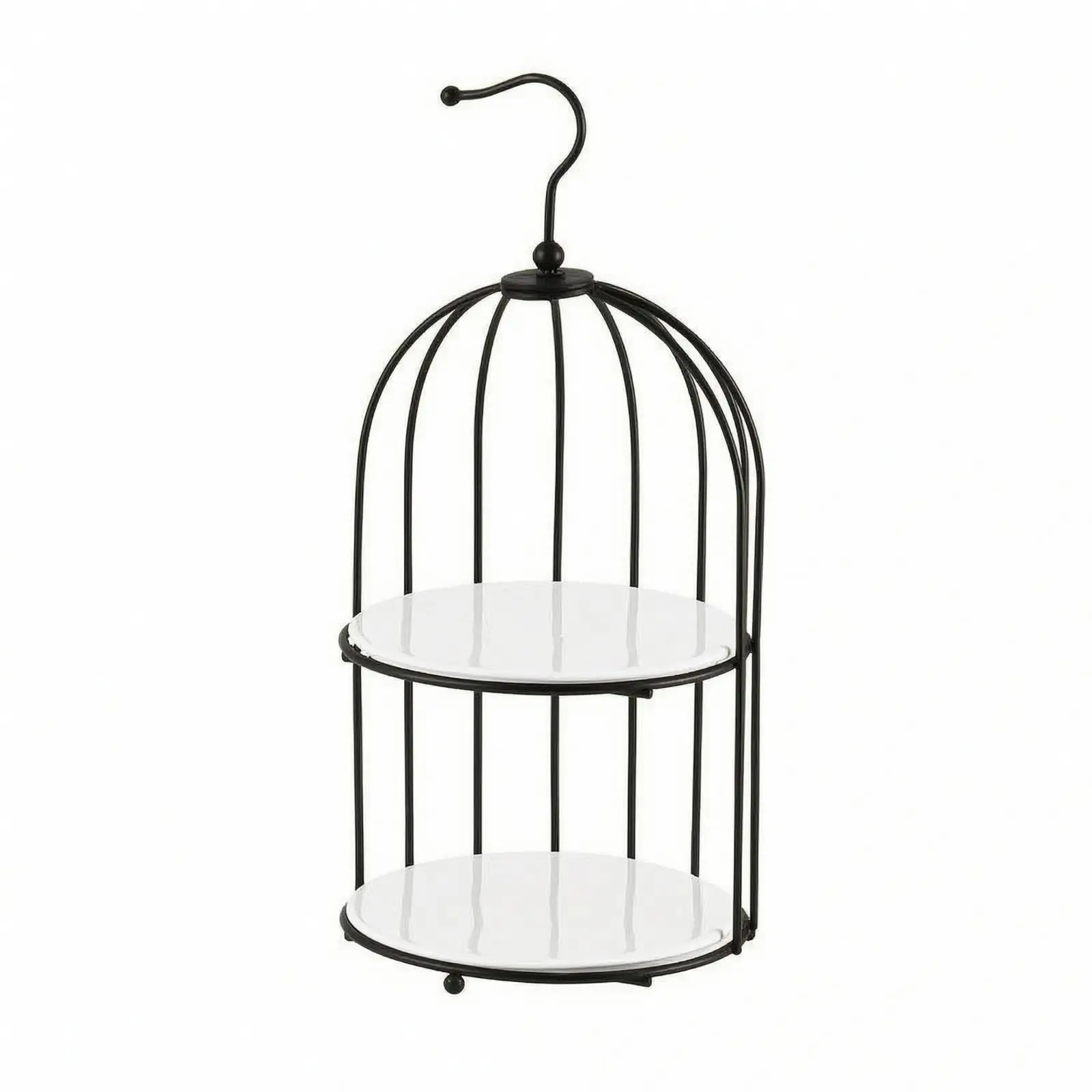 Tiered Birdcage Cake Display Stand for Wedding Buffet Dessert Table Catering Serving Tray
