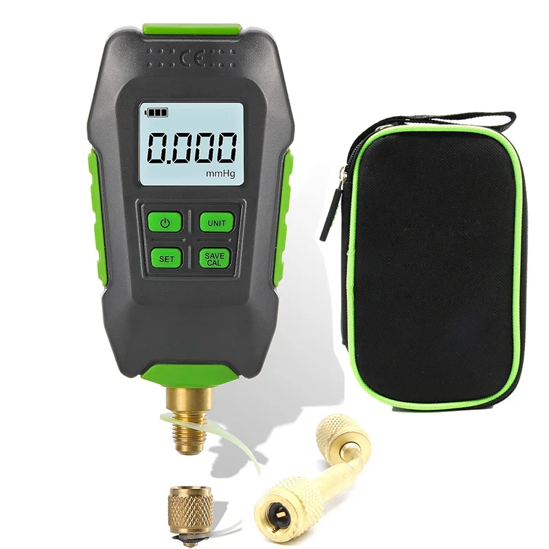 Digital Eletrônico Vácuo Indicador Indicador Pressão de Alta Precisão Contando Faixa de Medição 010000pa 72psi Novo