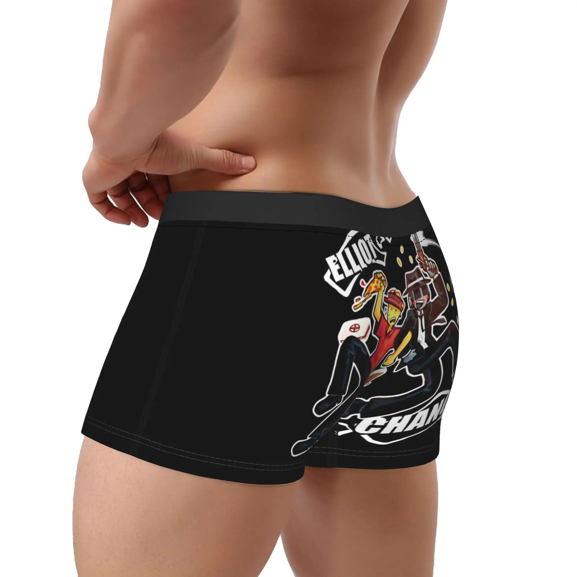 ملابس داخلية Forsaken ملابس داخلية جديدة مطبوعة بوكسر قصير للذكور حقيبة كبيرة الحجم