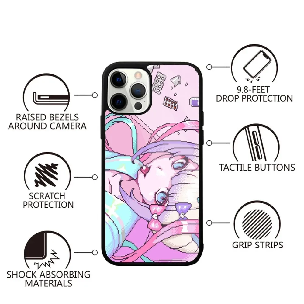 Game N-Needy Girl Overdose Phone Case Strong Magnetic For IPhone 15,14,13,Pro,Max,Plus,11,12,Mini For Magsafe Wireless Charging