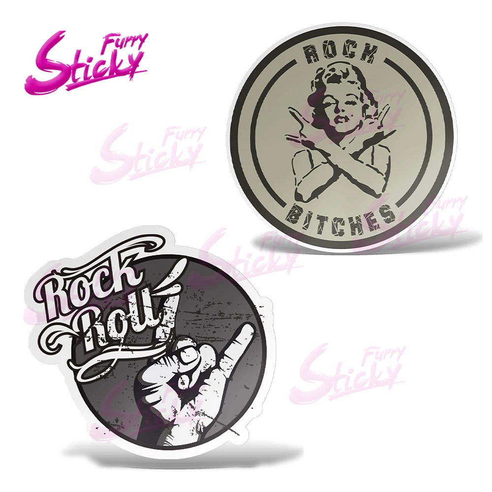Furry Sticky Car Sticker for Punk Is Not Dead Badge Car Decal for Helmet Trunk Laptop Motorcycle Car Accessories - Image 2