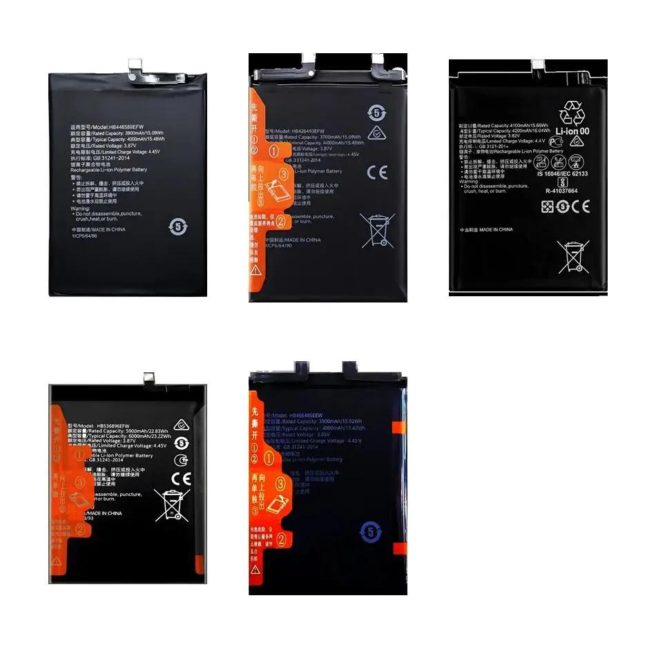 

Аккумулятор HB426493EFW HB466485EEW для Huawei 50SE Honor Mate 30 Nova Y70 6 8 9 10 SE 4G NOVA Jln-AL00 Vitality 4G Pro Lite