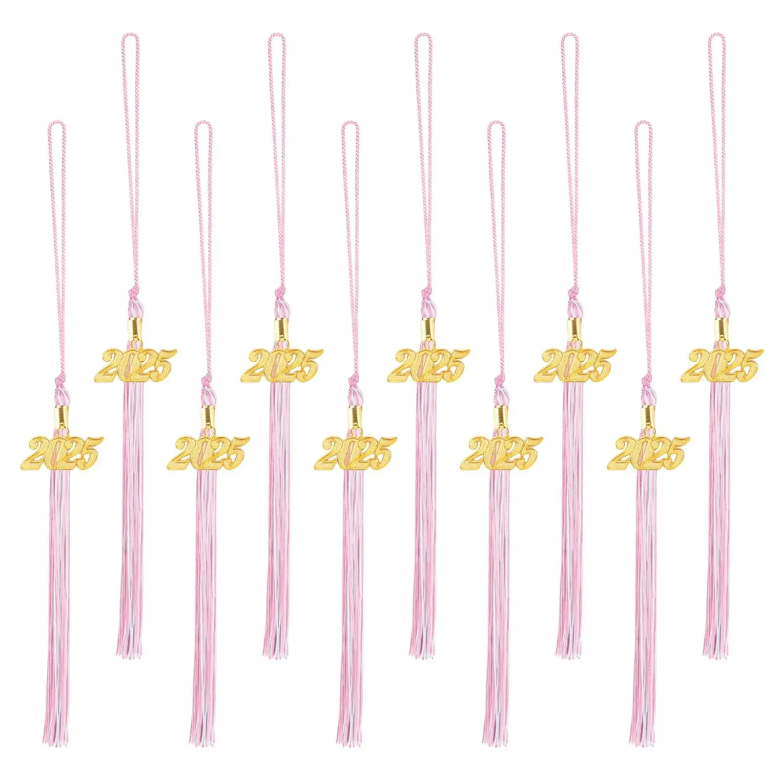 Graduation Cap Tassel 2025 Silk Cord Gown Honor Tassels for Celebration Student Ceremony Memory Keepsake
