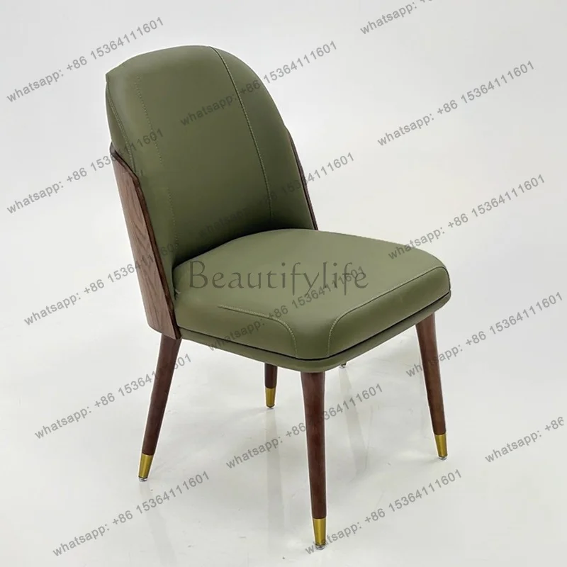 Set Of 2 Modern Premium Dining Chairs Creative Design Aesthetic Dining Chair Minimalist Eetkamerstoelen Dining Room Furniture