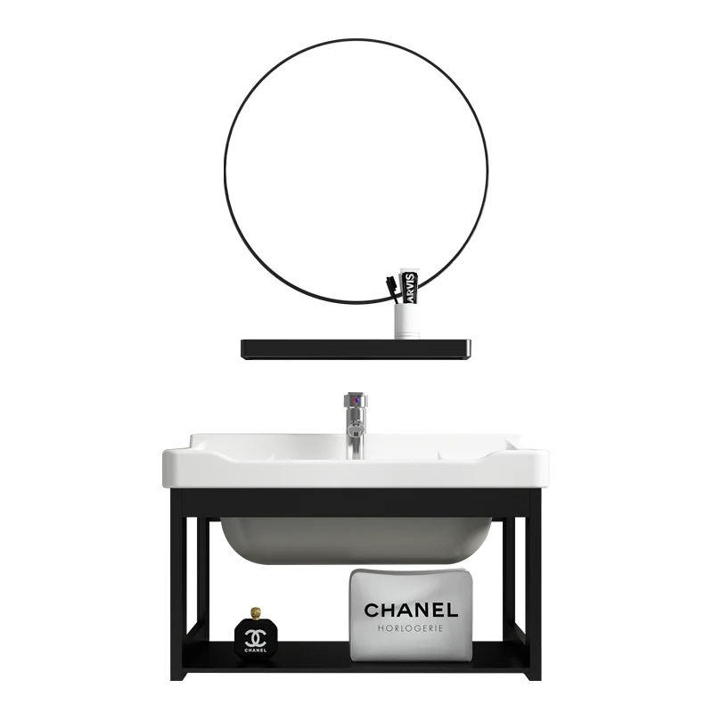 YY Washbasin Cabinet Combination Bathroom Table Pool Simple Small Apartment