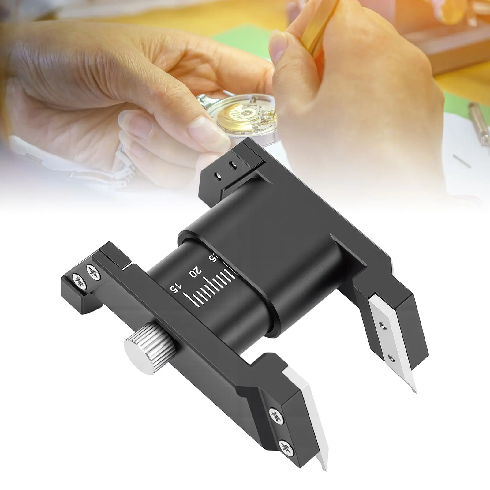 

Bracelet Removal Tool Elastic Puller U Shaped Watch Ear Plier Spring Bar Tweezer Watchmaker Remover Pliers Repair Tool Black