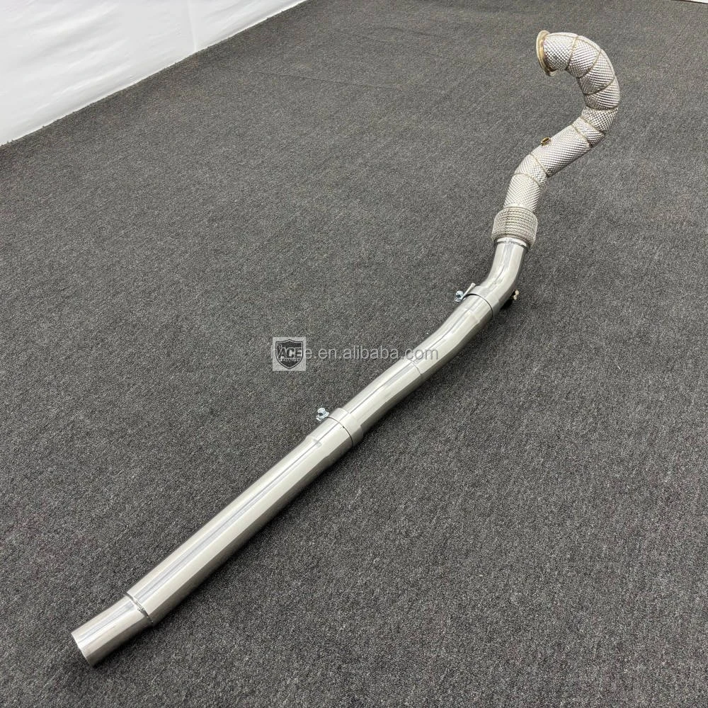 ACE Für VW Golf MK7 MK7.5 R 2.0T 2015-2019 Maßgefertigtes Hochleistungs-Edelstahl-Auspuff-Downpipe – Detail 6