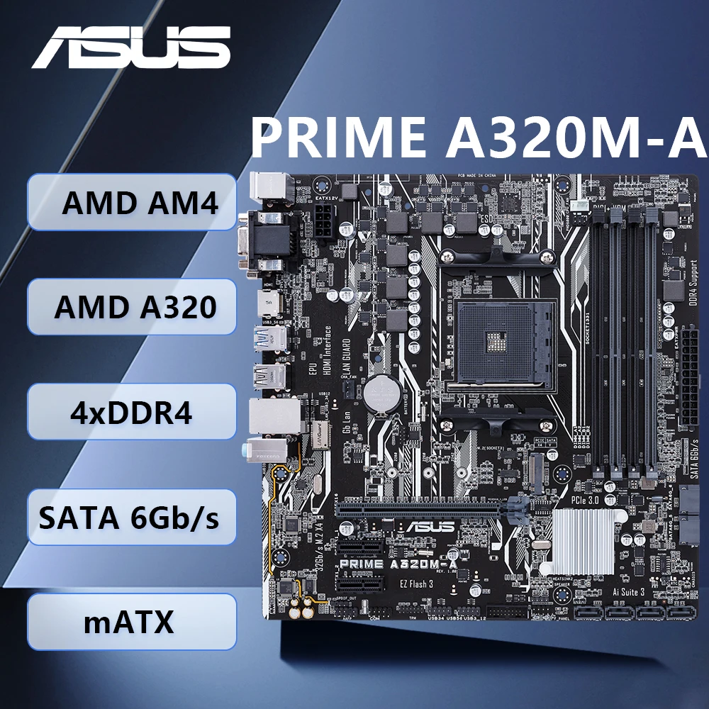 Asus Prime A320M-A … - image