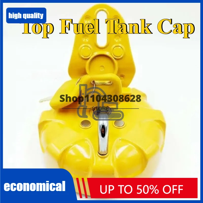 

Excavator Fuel Tank Cover HD Top Fuel Tank Cap for KATO