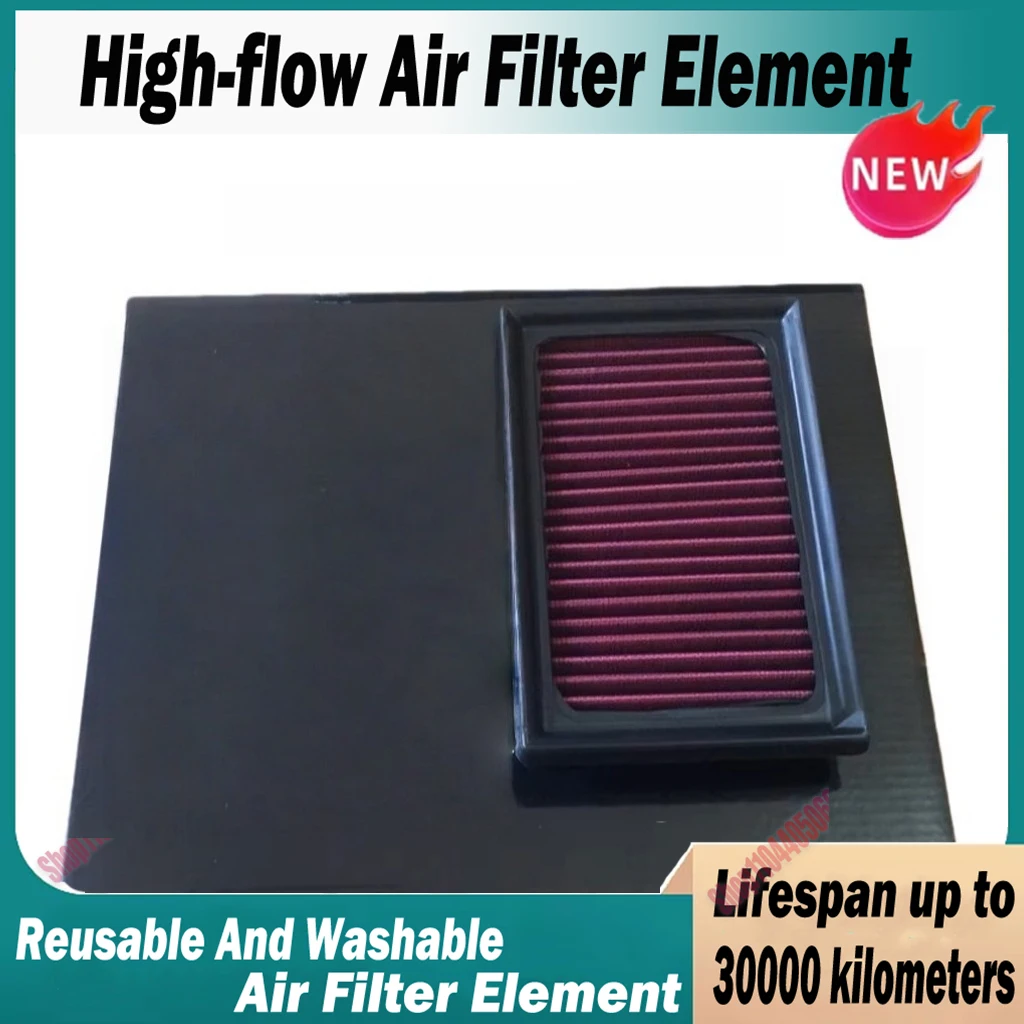 

Car High Flow Air Filter For Toyota Prius c Aqua Prime Hybrid PHV Yaris Aygo XP130 1.5L 1.8L 17801-21060 Washable Reusable