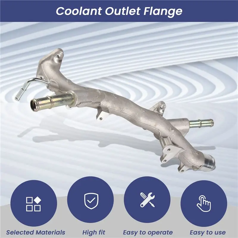 KYCOR-Engine Coolant Outlet Flange For Nissan Teana QR25DE 2.5L L4 2008-2015 11060-JN00A 11060JN00A