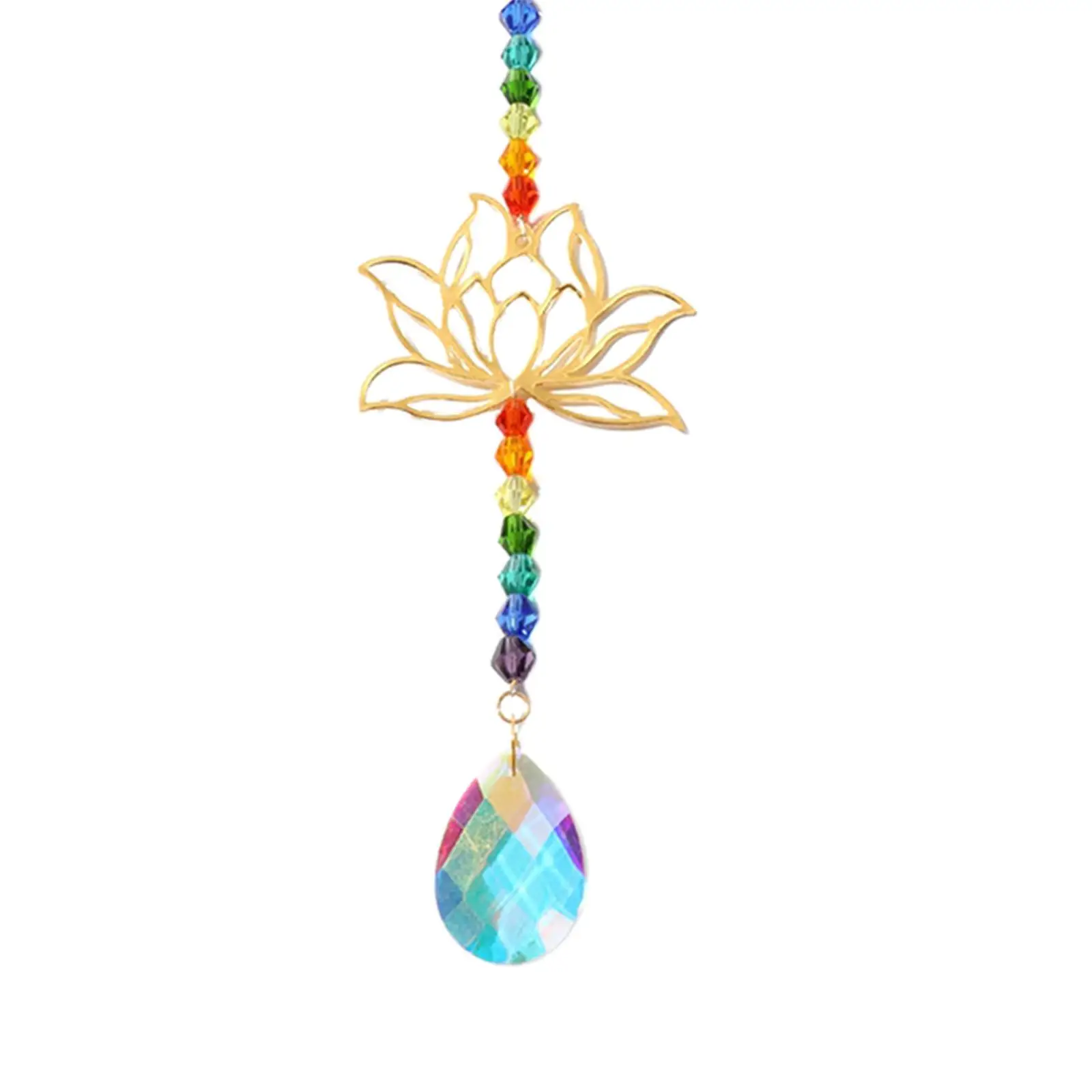 rainbow makers Prisms Pendant for Home Decoration for Window Home Pendant Ornament Wedding Decoration sun catchering with Chain