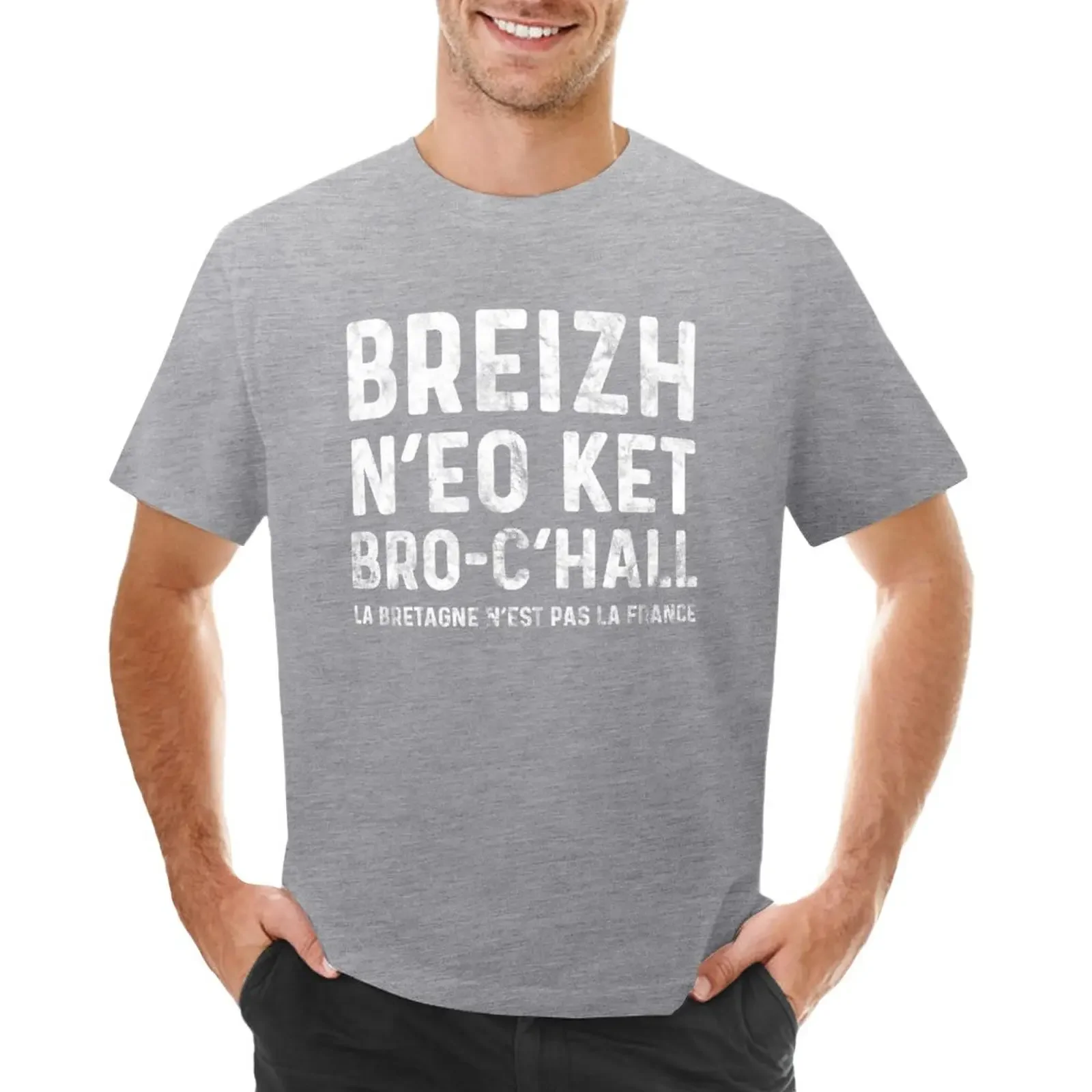 Breizh Neo Ket Bro-C’hall - Brittany Is Not France T-Shirt plus size t shirts Oversized tees mens vintage heavyweight sweatshirt