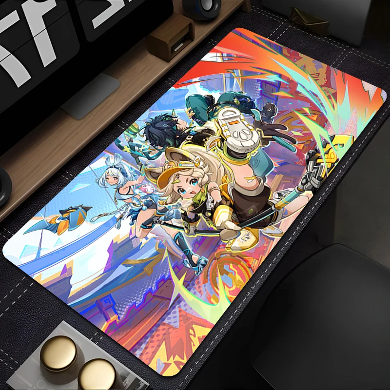 Genshin Impact Kachina Mouse Pad Gaming Accessories Office Game Keyboard Desk Mat Non-Slip Laptop Large Anime PC carpet Mousepad