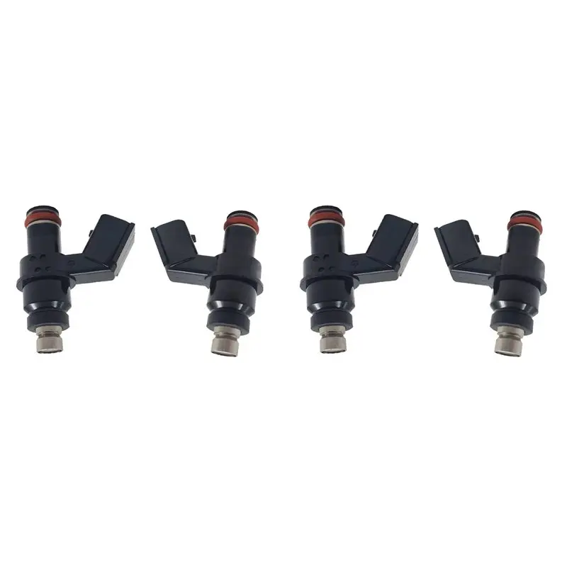 【Top Sale !!】4Pcs 490330015 Motorcycle Air Box Top Feed Fuel Injector Nozzle For Kawasaki ZX6R Ninja 2007-2012 49033-0015