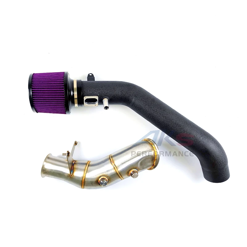 

Downpipe Intake Kit For BMW N55 135i M235i 335i 435i F22 F30 F32 Downpipe Intake