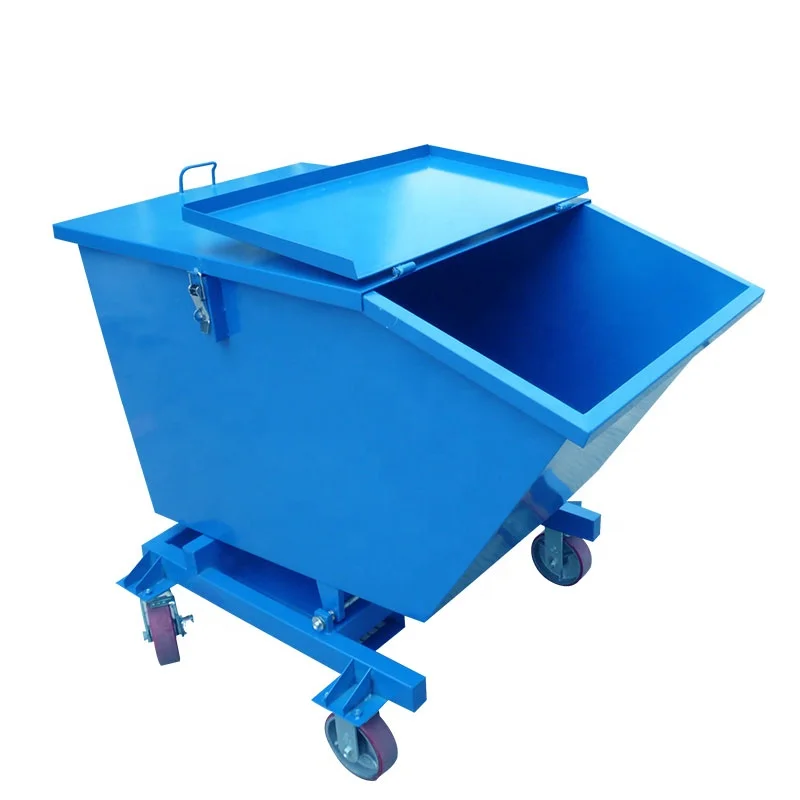 Customizable large capacity Tipping Bin/Self Dumping Hopper/Forklift Attachments Scrap Waste hoppers