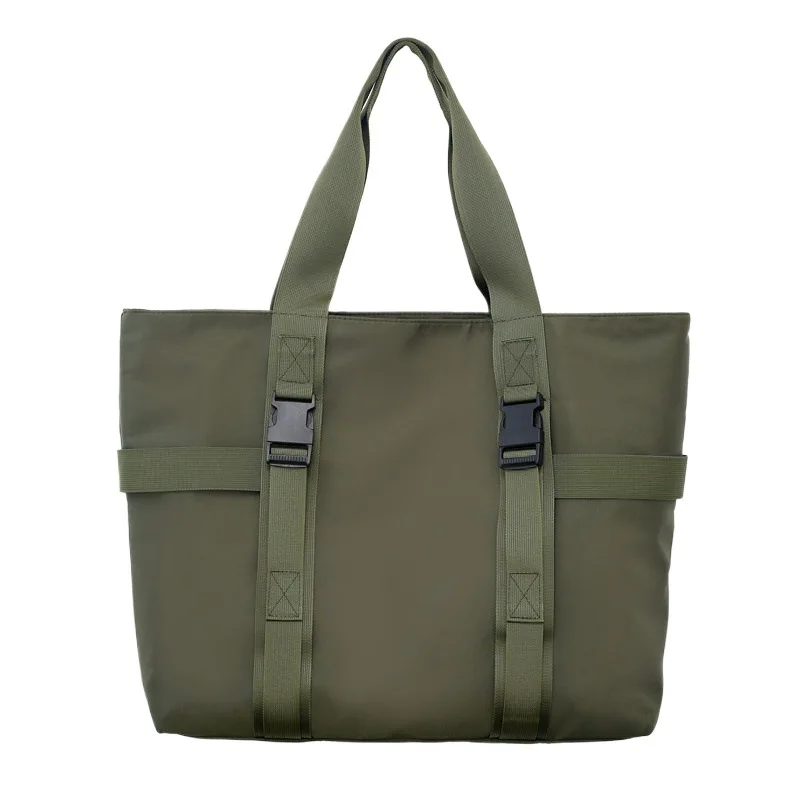 New Minimalist Large-capacity Handbag - Business Computer Bag - Multi-functional Waterproof Short-distance Travel Shoulder Bag