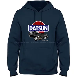 Datsun 260z Black 100% Cotton Hoodie Datsun Fairlady 240z 240 Z 260z 260 Z 280z 280 Z Coupe Gt Matsuo Classic