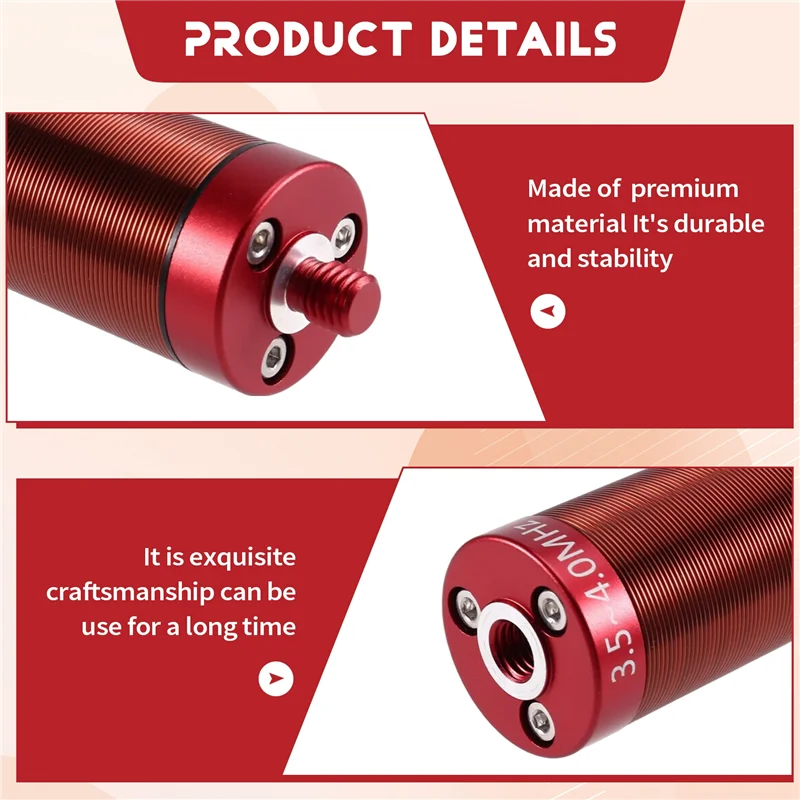 DIGIT-Portable High-Quality 3.5Mhz Shortwave Nanowatt Coil MA-12 Stainless Steel Antenna For Shortwave Instruments Parts Accesso