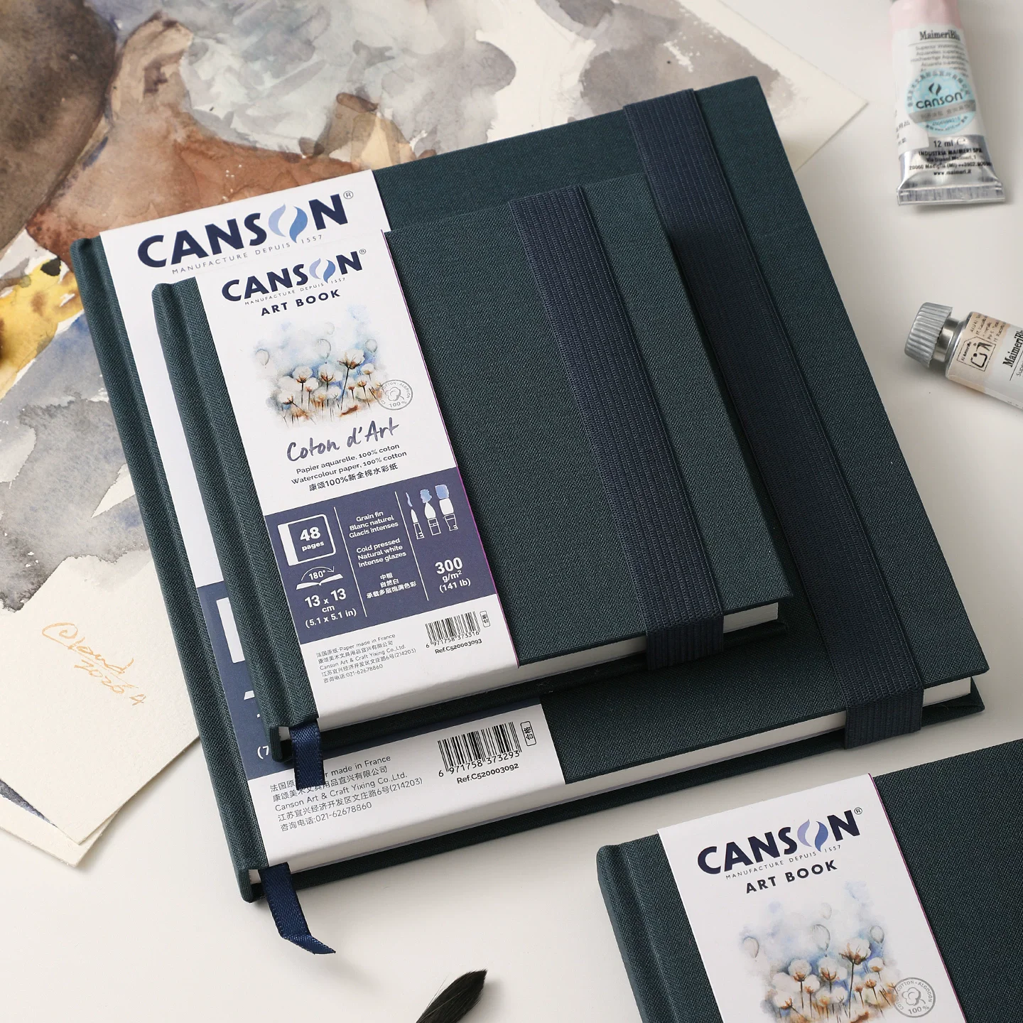 caderno-de-aquarela-quadrado-100-algodao-canson-papel-de-desenho-de-grao-medio-e-grosso-300g-para-estudantes-material-de-arte