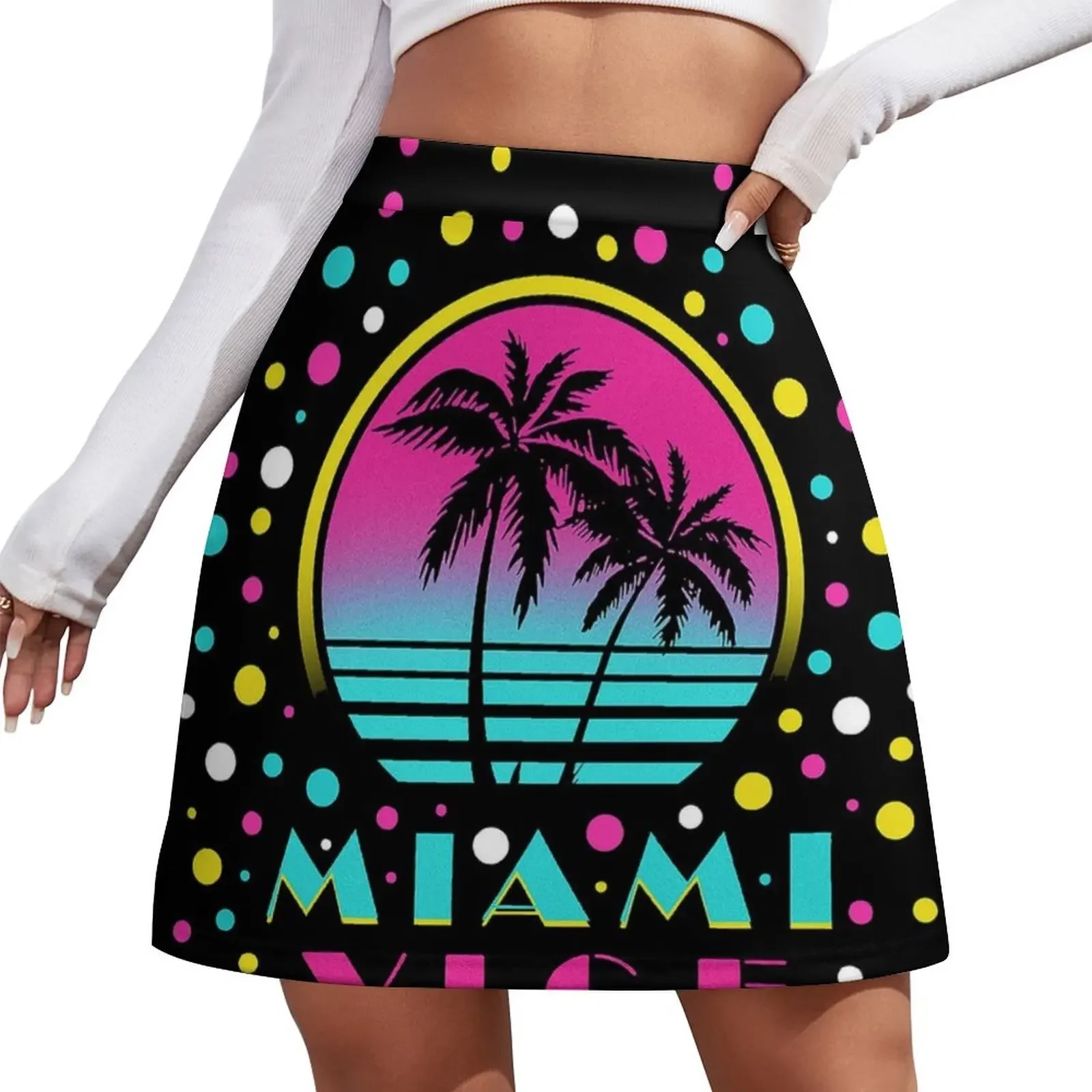 

pohon palem hade Mini Skirt korean style women clothing Clothing female summer clothes Miniskirt