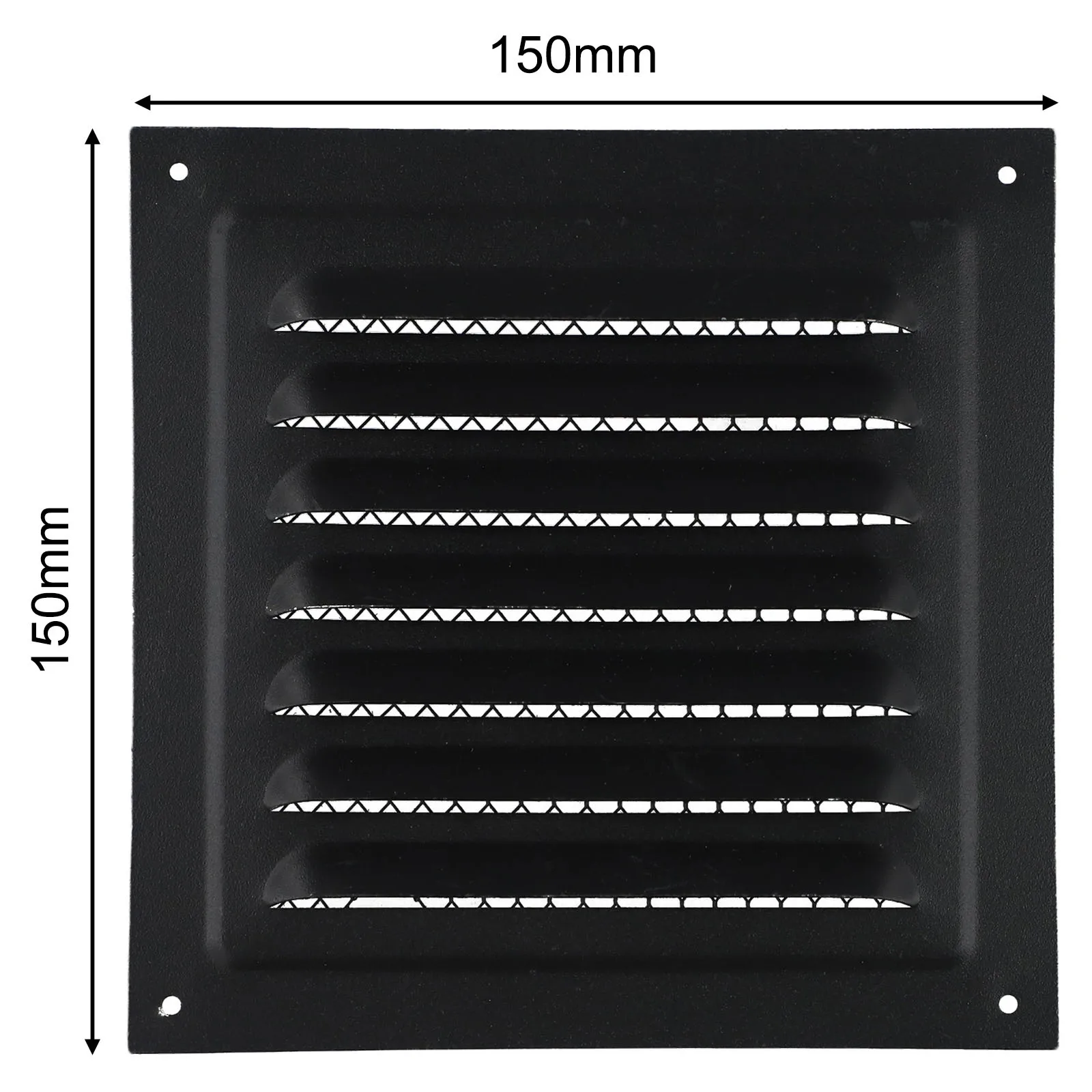 Square Ventilation Grille 15x15 Cm Return Grille With Protective Grille HVAC Home Improvement Ventilation System Components
