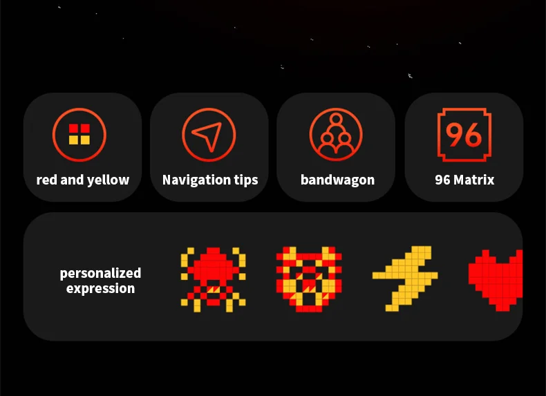 XOSS Nebula Intelligent Emoji Bicycle Tail Light Brake Sensing Night Riding Taillight Auto Start-Stop IPX7 Waterproof Tail Light