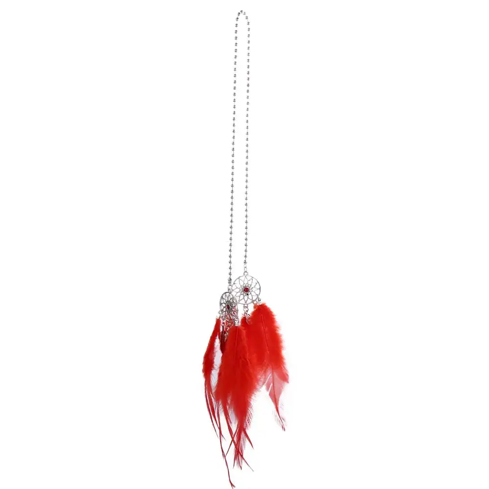 Gifts Lucky Car Ornament Wall Hanging Handmade Decoration Home Dreamcatcher Wind Chimes Feather Dream Catcher Car Pendant