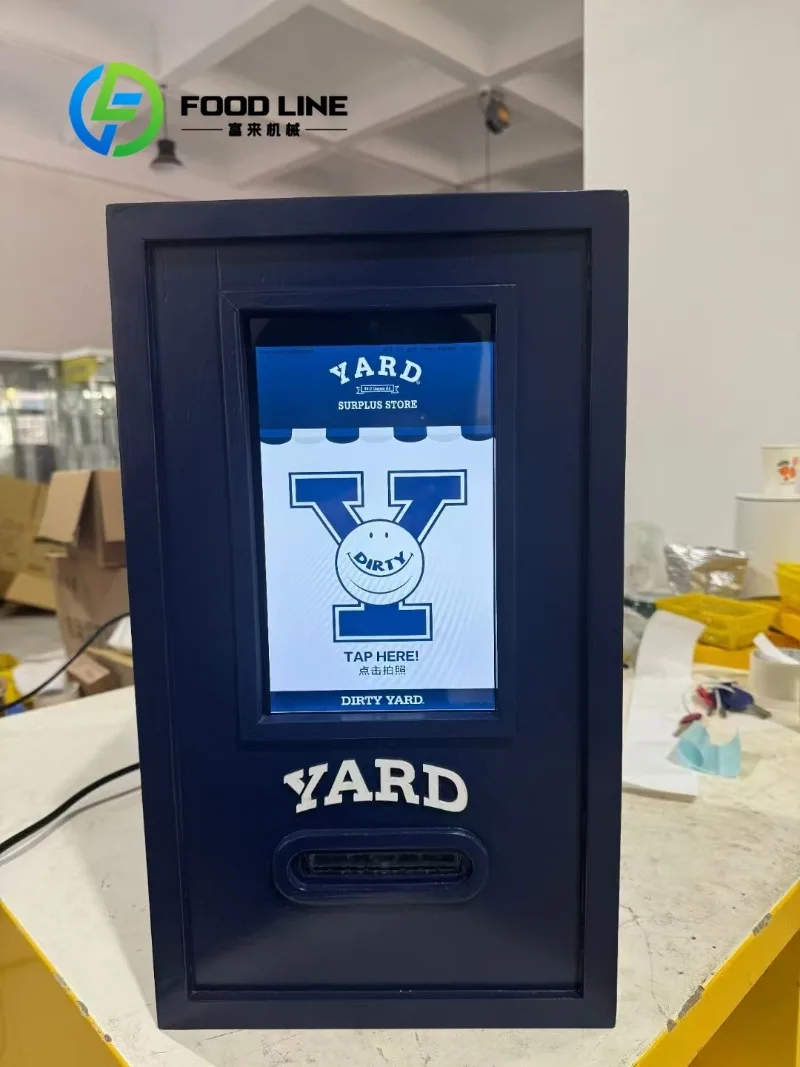 

Фотобудка в стиле чековой кассы с Wi-Fi для кафе, поп-ап мероприятий, интерактивных акций с брендами и печати фотографий