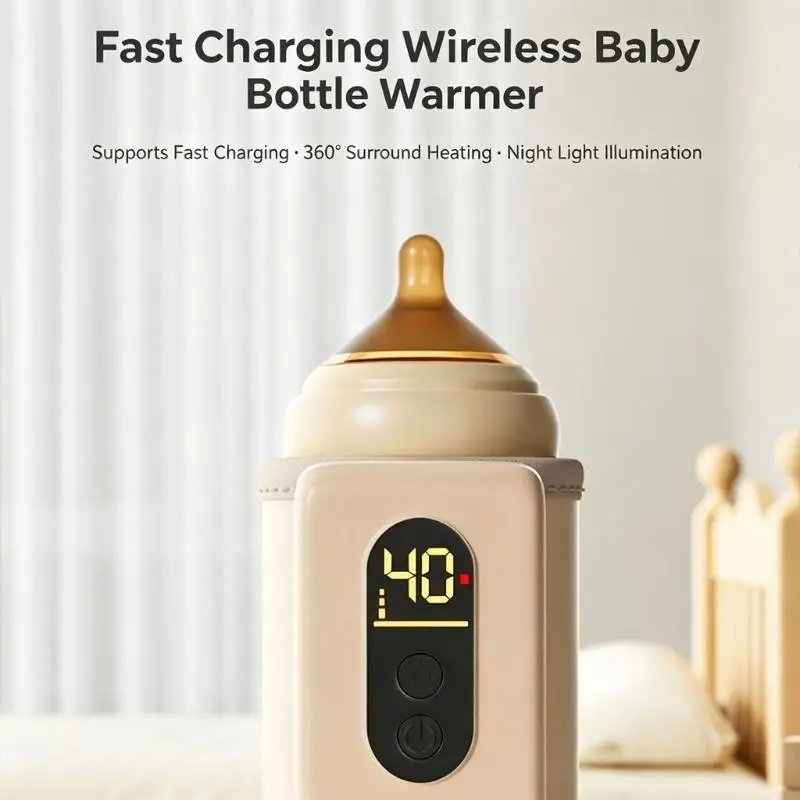 Handheld Baby Milk Warmer USB Charging Present For New Families