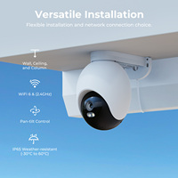 IMILAB EC6 WiFi-6 Outdoor Security Camera 5MP/3K UHD Panoramic CamFull Color Night Vision AI Human Detection Two-way Audio