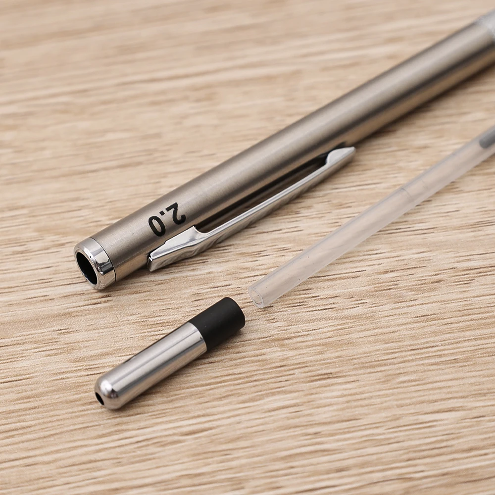 Metall-Druckbleistift 0,3/0,5/0,7/0,9/1,3/2,0mm Stiftminen Kunstzeichnen Schreiben Automatischer Bleistift Büro Schule Malbedarf – Detail 11