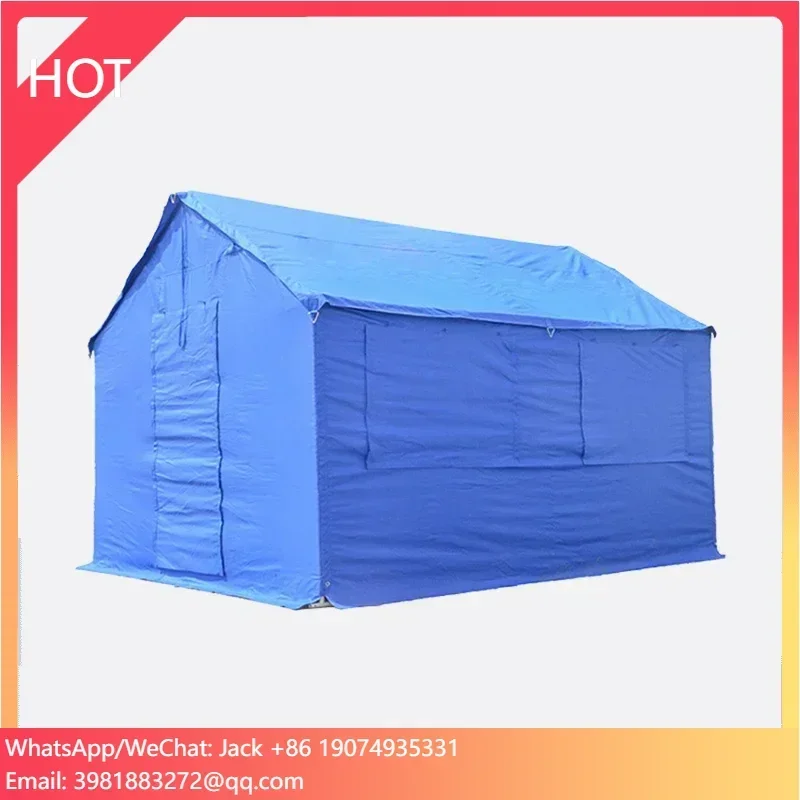 

FEAMONT Portable Inflatable Disaster Emergency Relief Tent 6m Outdoor Modular Evacuation Two One Bedroom Oxford