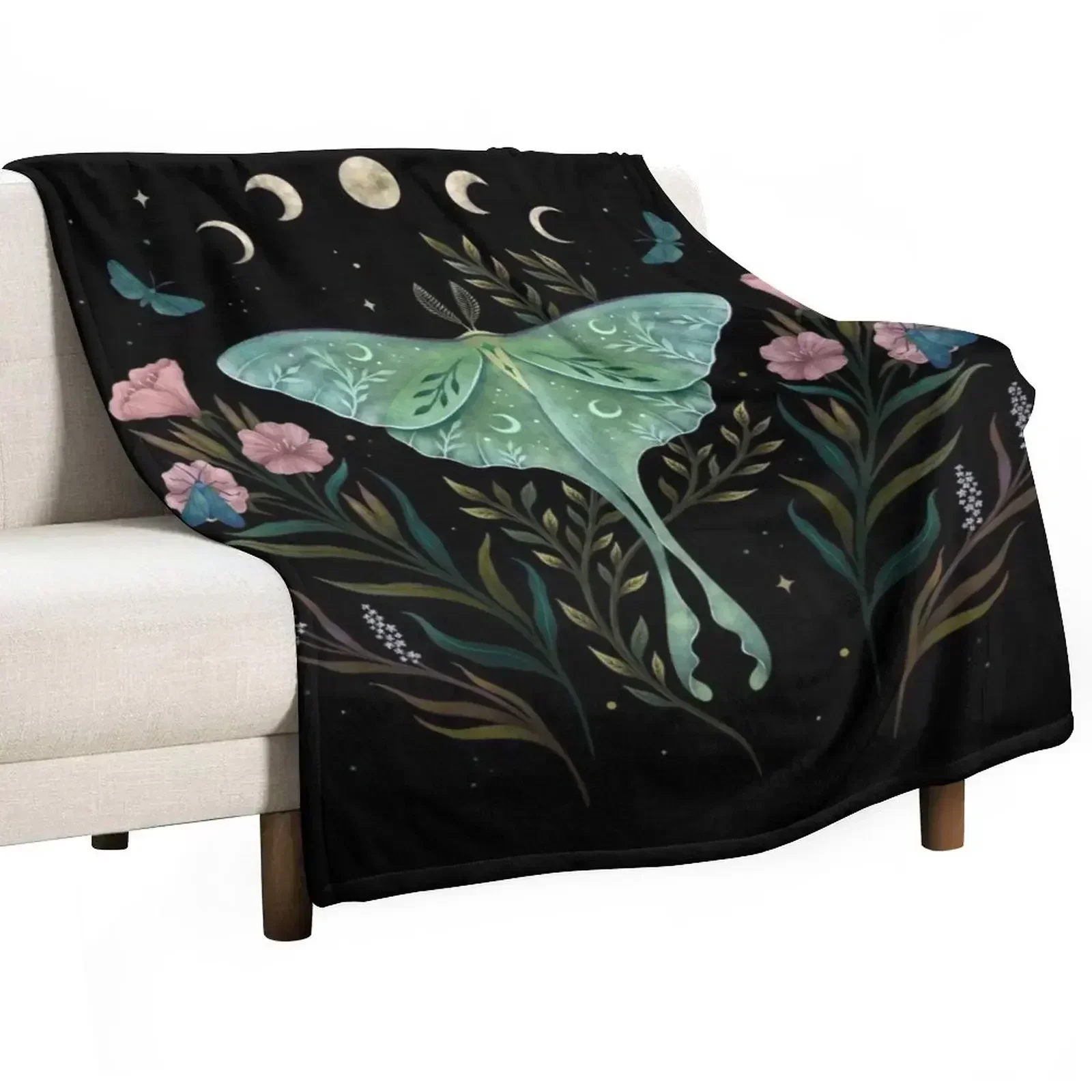 Luna and Forester Throw Blanket Decorative Sofas Cute Blankets