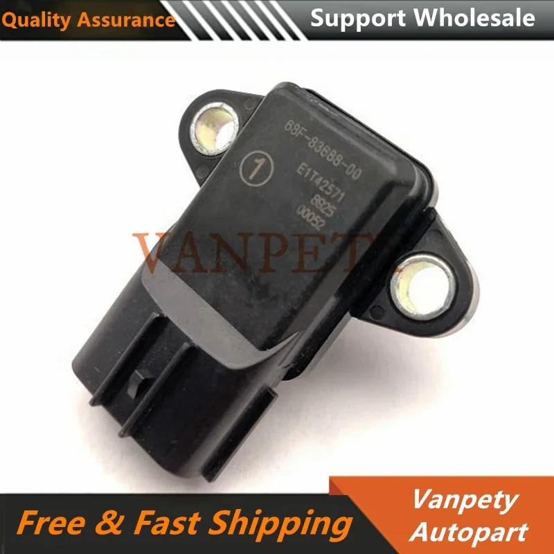 68F-83688-00 E1T42571 New Map Air Pressure Sensor 68F8368800 for Yamaha- AR210 VX110 VX Cruiser SR210 VX1100 FR1100 SX210