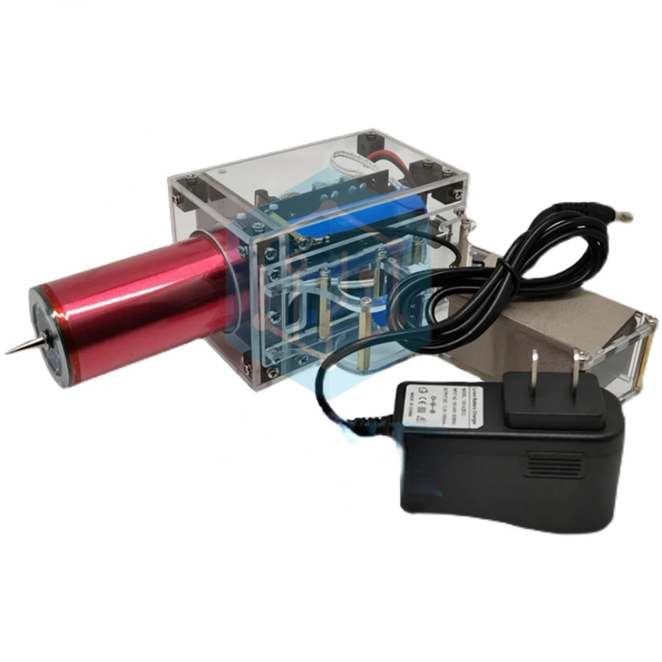 Elektrische Arc Wissenschaftliche Experiment Hohe Spannung Generator Tragbare Tesla Spule Handheld Künstliche Blitz Tesla Spule 13cm